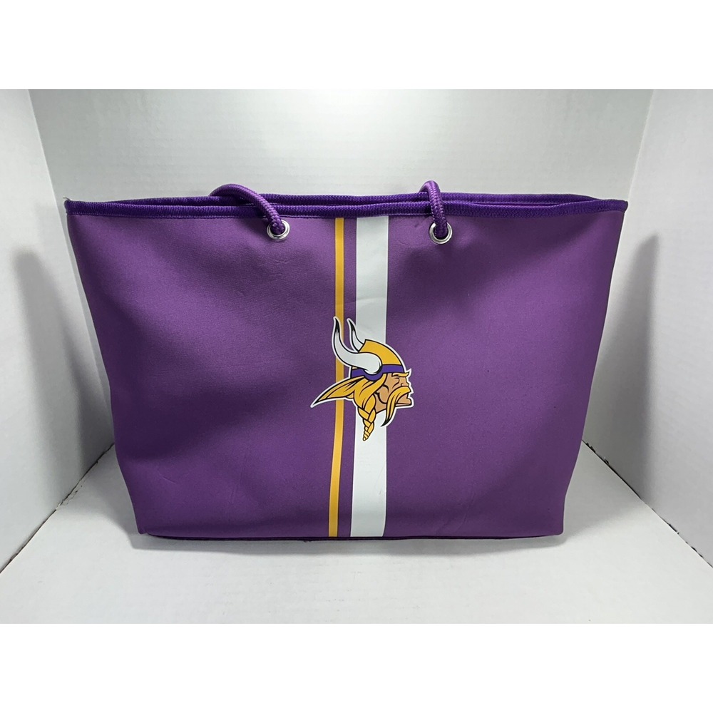 Forever Collectibles Minnesota Vikings Bag 15 1/4" x‎ 12 1/2" x 5"